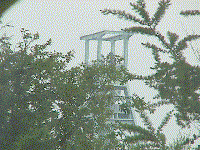 F&ouml;rderturm &uuml;ber dem Bergbaumuseum Bochum